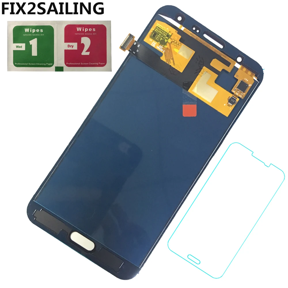 

Lcd For Samsung Galaxy J7 2015 J700 J700F J700M J700H LCD Display 100% Tested Working Touch Screen Assembly