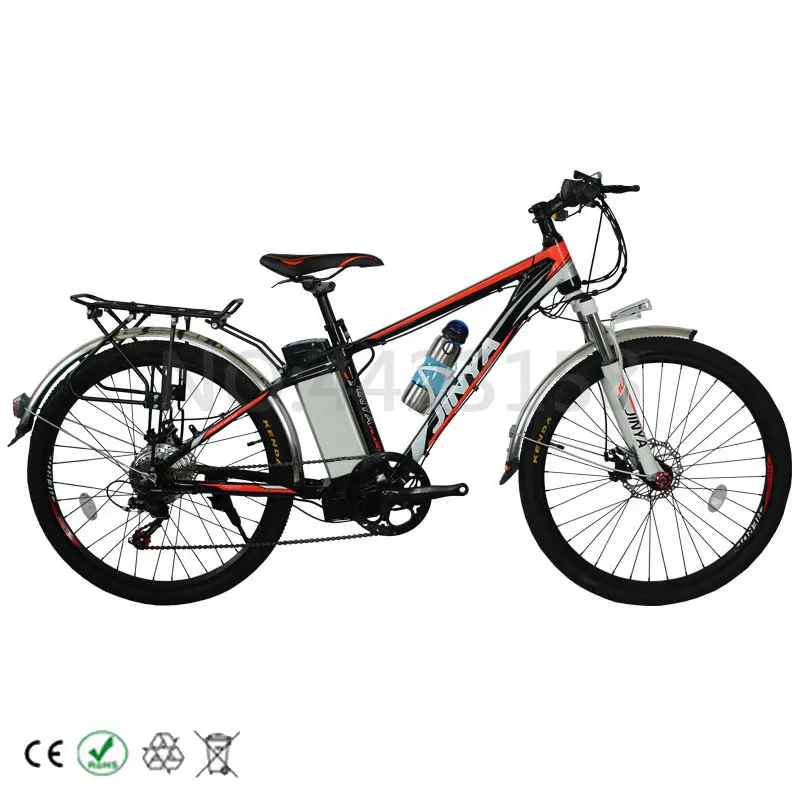 Верхняя разрядка 36 в E-Bike Серебряная Рыбная батарея 36 В 21AH 1000 Вт 36 В Электрический велосипед литиевая батарея с 30A BMS таможенная плата