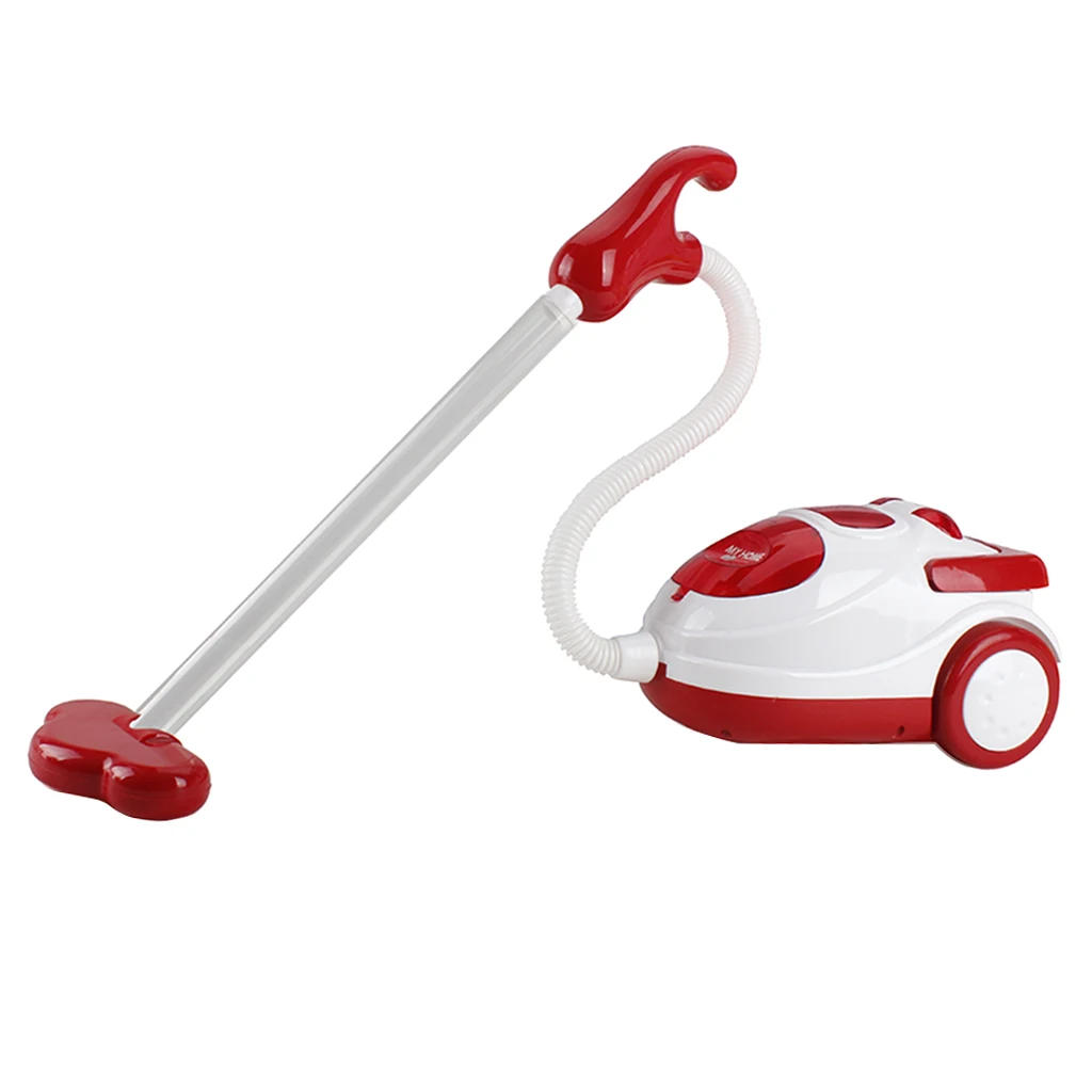 2pcs Kids Preschool Role Play Home Appliance Housekeeping Toy Pretend Play Fun - Electric Vacuum Cleaner