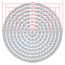 WS2812B кольцо 1, 8, 12 лет, 16 24 32 40 48 60 93 241 биты светодиодный s WS2812B SK6812 5050 RGB светодиодный кольцо 5050 встроенный RGB адресуемых DC5V
