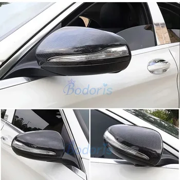 

Car Styling Side Wing Mirror Cover Rear View Overlay Carbon Fiber For Mercedes Benz AMG GLC Wagon Coupe X253 C253 Accessories