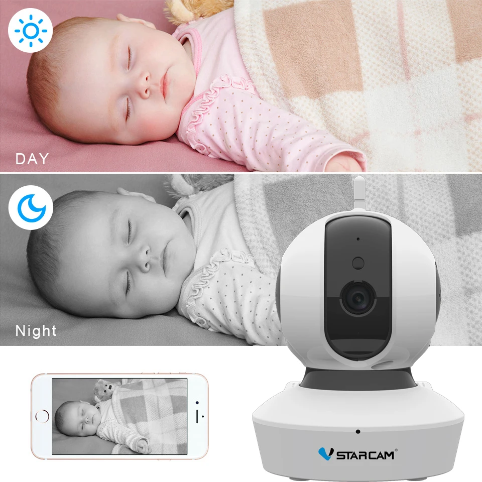 VStarcam 2MP HD 1080 P/720 P Wi Fi ip-камера видеонаблюдения беспроводная домашняя камера безопасности аудио ipcam Интерком IR Cut Onvif Eye4 APP