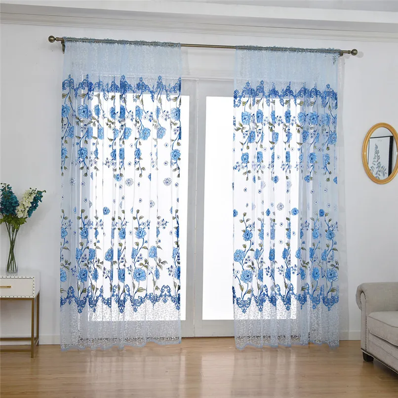 Leaves Sheer Curtain (8)