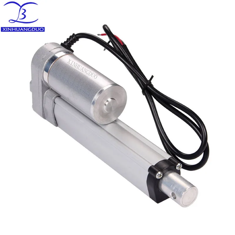 

Hot !!most competitive12V/24V micro linear actuator 100mm stroke electric linear actuator, thrust 1500N, mini linear actuator