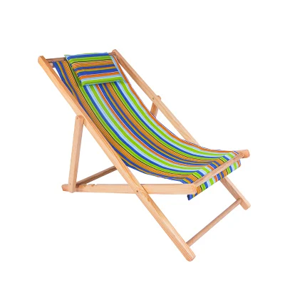 Луи модное пляжное кресло деревянные стулья Открытый Ленивый шезлонг Оксфорд, холст ткань, четыре регулировки высоты - Цвет: A8