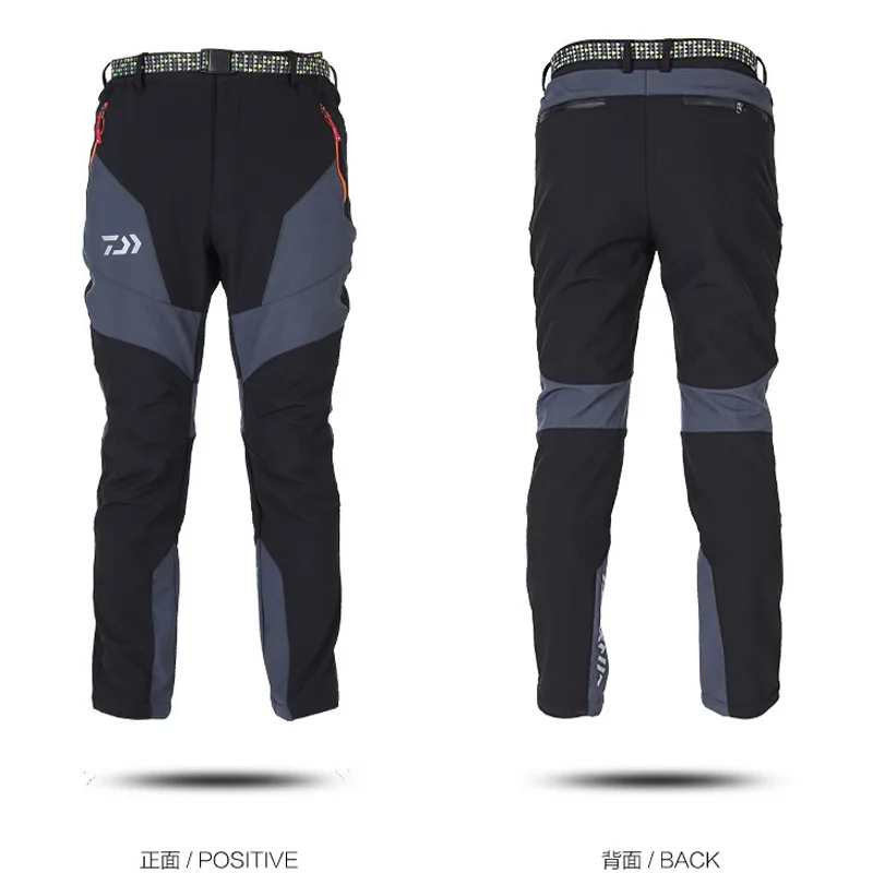 

2018 New Daiwa Fishing pants Fall and Winter outdoor sports pants waterproof velvet Men's Fishing Trousers