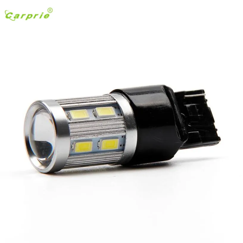 

Dropship Hot Selling  7443 7440 car LED bulbs 12 SMD 5730 Xenon White W21 / 5W high power lamp Gift May 19