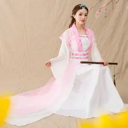 2019 Новый Древний китайский костюм для женщин Костюм ханьфу es Китайская одежда ханьфу платье косплэй костюмы традиционный Древний