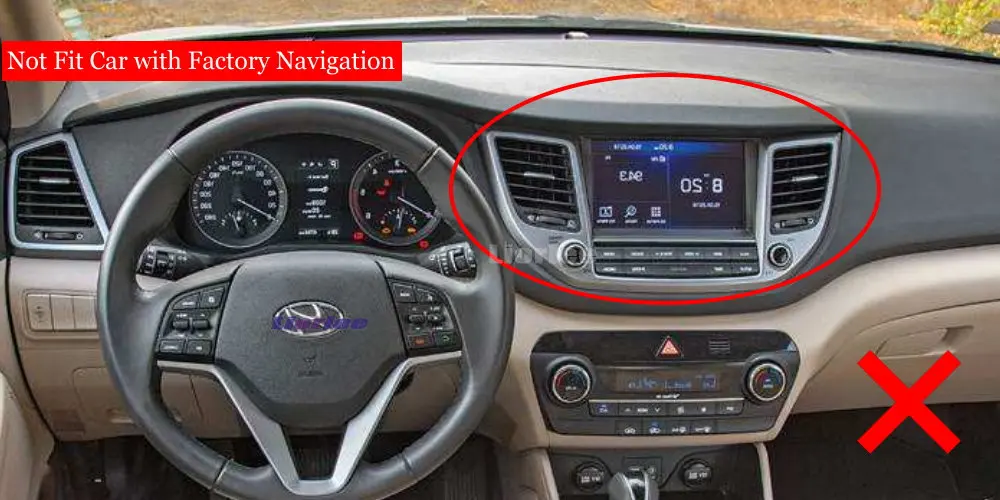 Best Auto DVD Player GPS Navigation For Hyundai Tucson (TL) 2015~2019 Car Android Multimedia System Screen Radio Stereo Head Unit 3