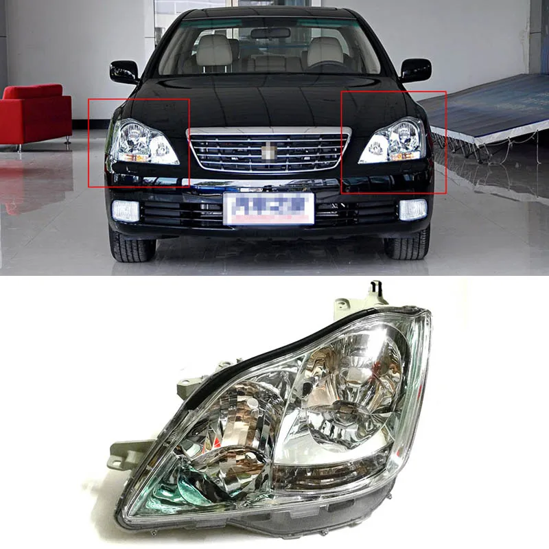 Original Replacement Chorme Housing Headlights For Toyota Crown 2005