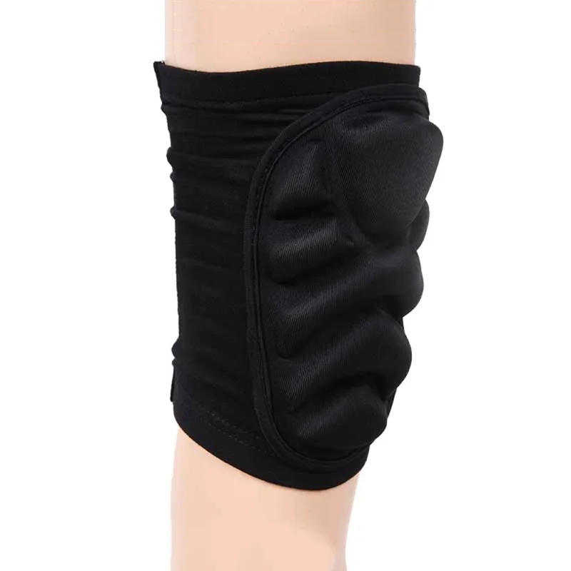 Black Sports Leg Knee Patella Support Brace Wrap Protector Pad Sleeve