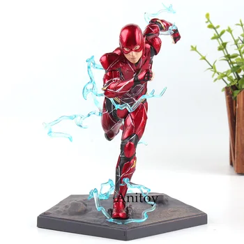 

Justice League Iron Studios The Flash Art Scale 1/10 Statue PVC League of Justice Figure Collection Model Toy for Boys
