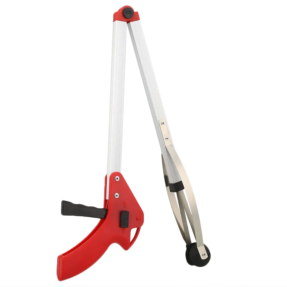 

Foldable Trash Tool Garbage Pick Up Tool Grabber Stick Grab Extend Gripper Kitchen Garden Trash Pick Up Stick