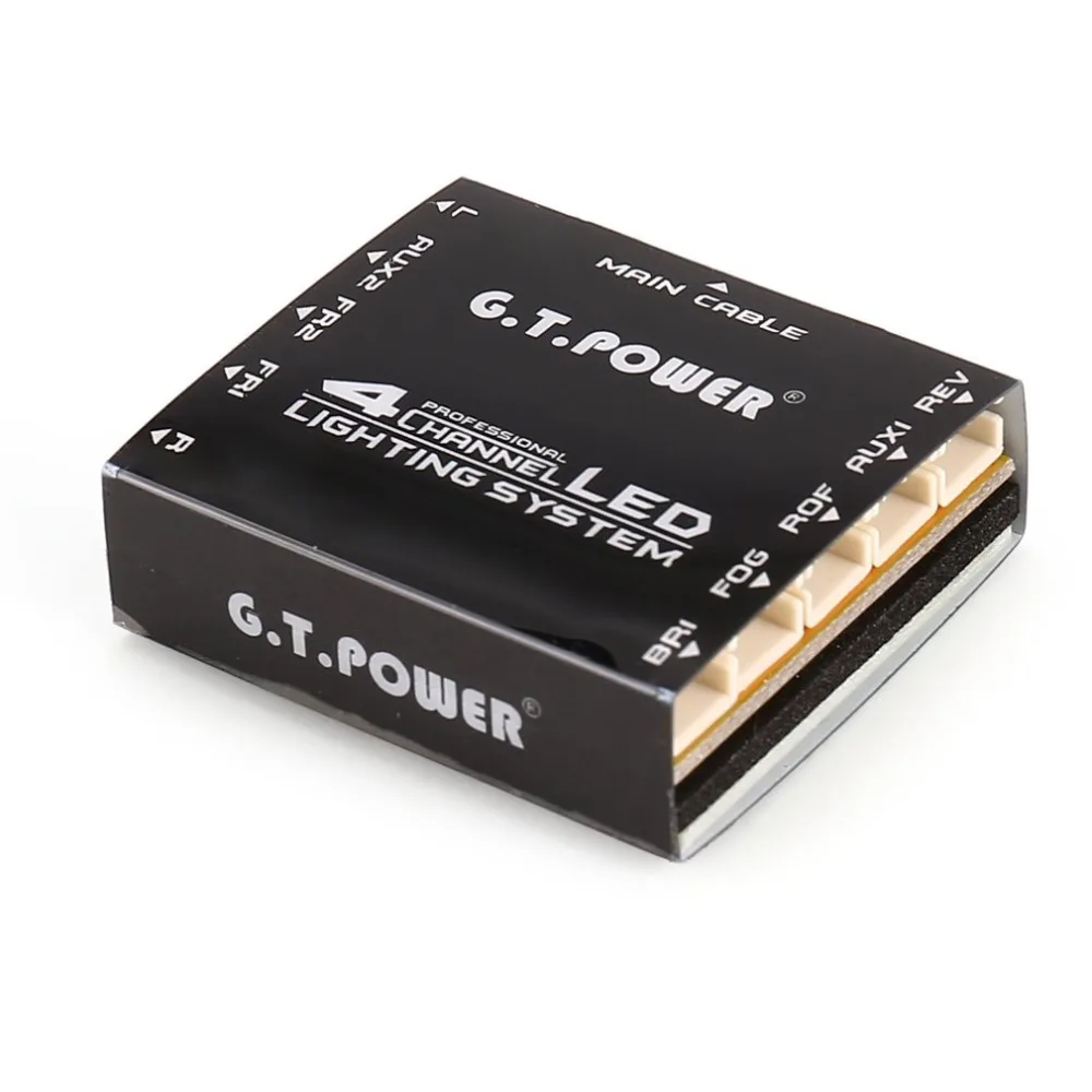 

GT Power 4 Channel Professional LED Lighting System For RC Car No Box - GT030