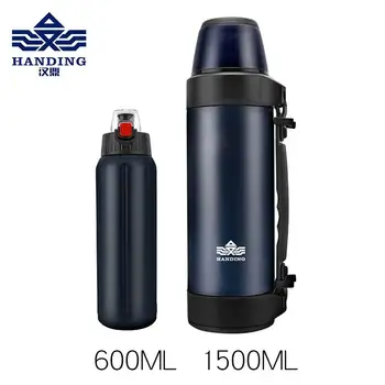 

Handing stainless steel vacuum flask large capacity insulation kettle fishing gear supplies floating portable