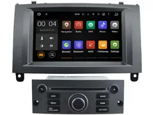 Quad Core Android 5.1.1 car dvd player For Peugeot 407 2004-2010 gps navigation bluetooth radio DVR 3G Map camera free