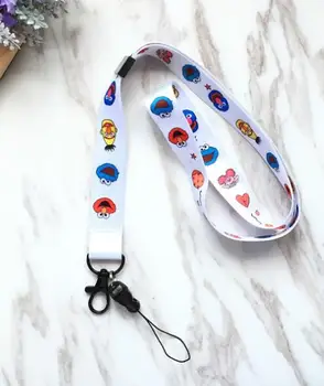 

10 Pcs cartoon Anime key chains Mobile Phone Neck Straps Keys Camera ID Card Lanyard WR-54