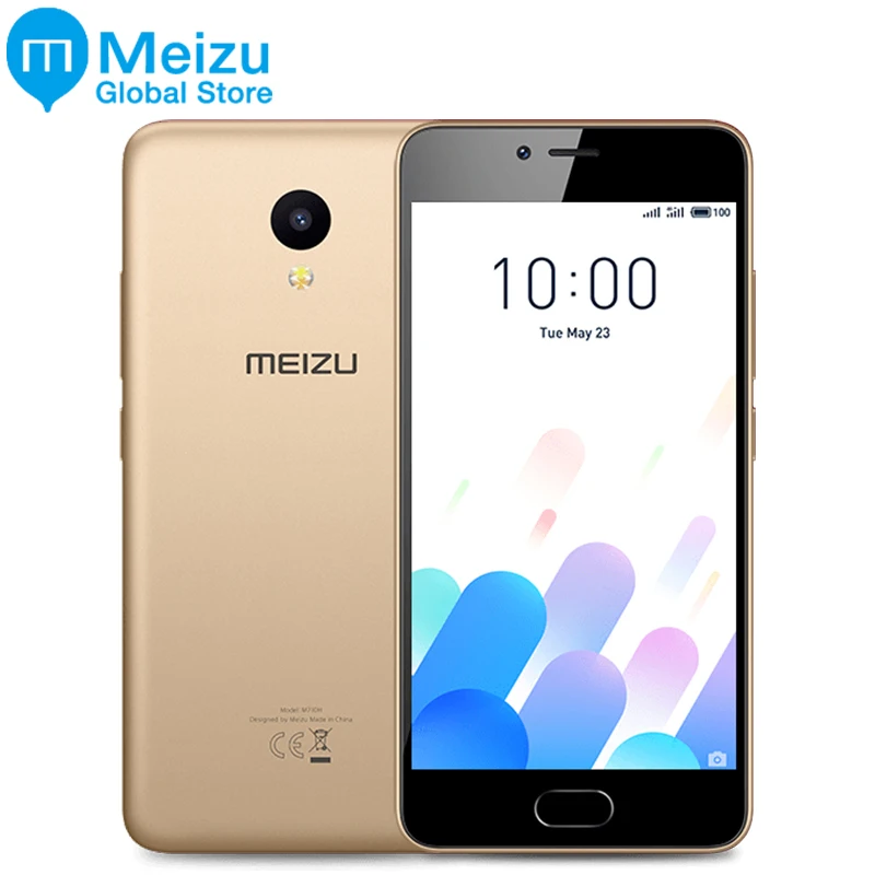 Оригинальный Meizu M5C глобальная версия M710H 4G LTE 2G ram 16G rom мобильный телефон MTK6737
