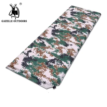 

Single person Camouflage inflatable cushion outdoor sleeping pad automatic inflatable mat