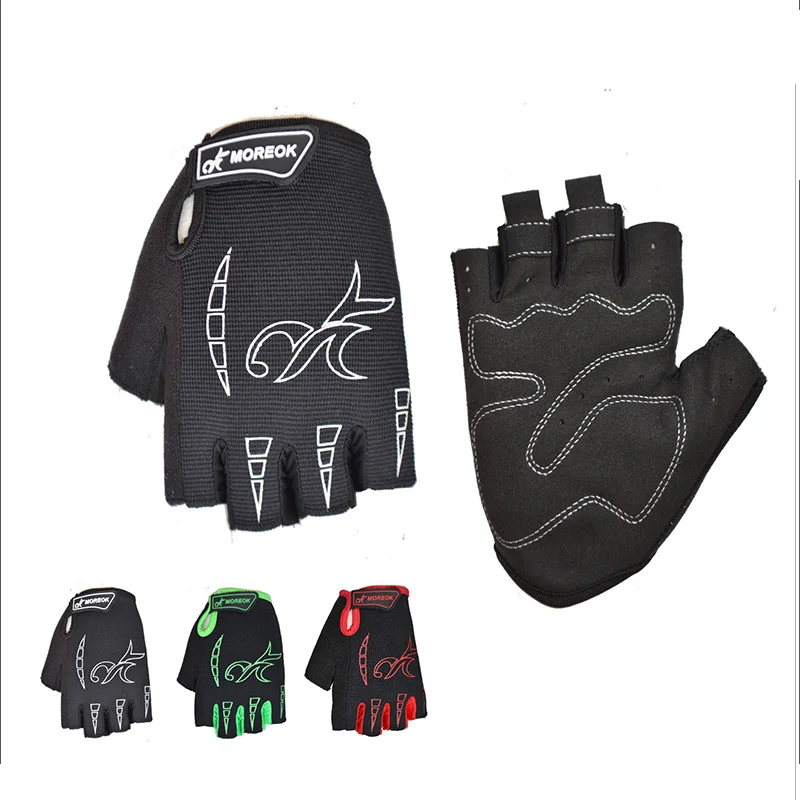 

MOREOK Cycling Gloves Half Finger Men Women' Summer Sports Shockproof Protection Bike Gloves Climbing Motorcycle guantes ciclis