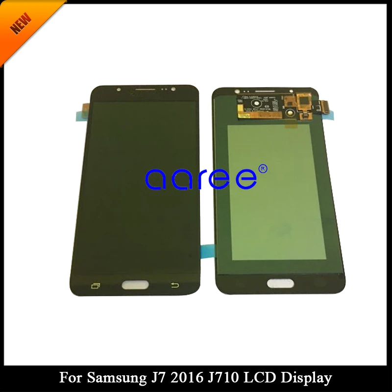 100% протестированный Super AMOLED для Samsung J7 2016 J710 ЖК дисплей J710F Дисплей сенсорный