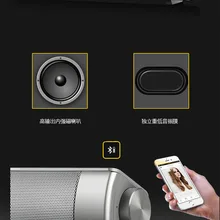 Перезаряжаемый сабвуфер звуковая панель Стереодинамик fm-радио 3D стерео Bluetooth автомобильный тв смартфон компьютер Саундбар Колонка Bocina