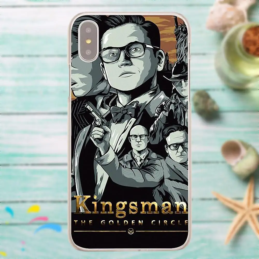 Мягкий защитный чехол Kingsman The Golden Circle для Xiaomi Redmi Mi Note 7 8 9 SE Pro Lite Go