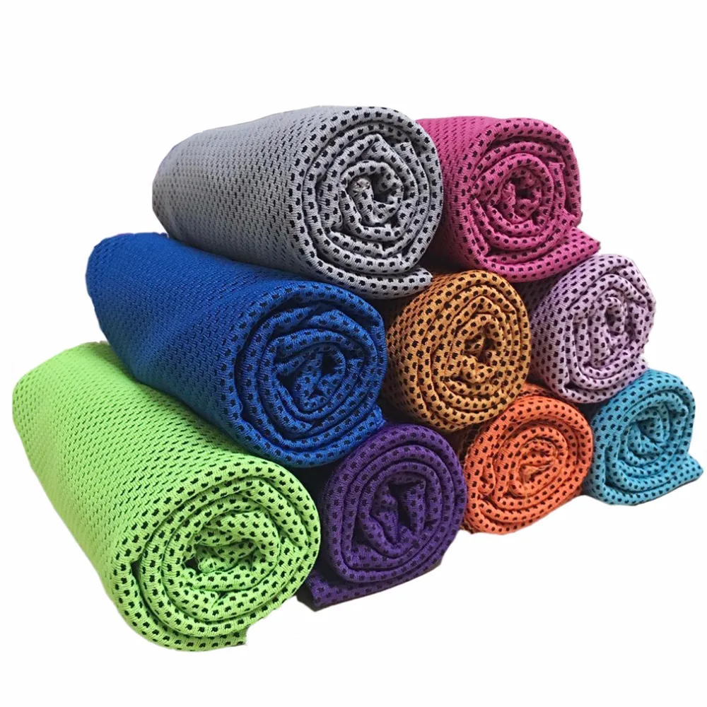 

Cold Towel Summer Sports Ice Cooling Towel Hypothermia Cool Towel 90*35CM for Children Adult Double Color Cool Towel