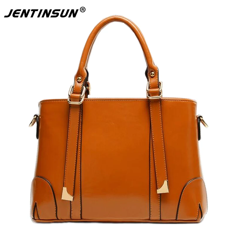 Wholesale PU Leather Top-Handle Women Handbags New Fashion Handbag Ladies Shoulder Tote Bag female Retro Vintage Crossbody Bags
