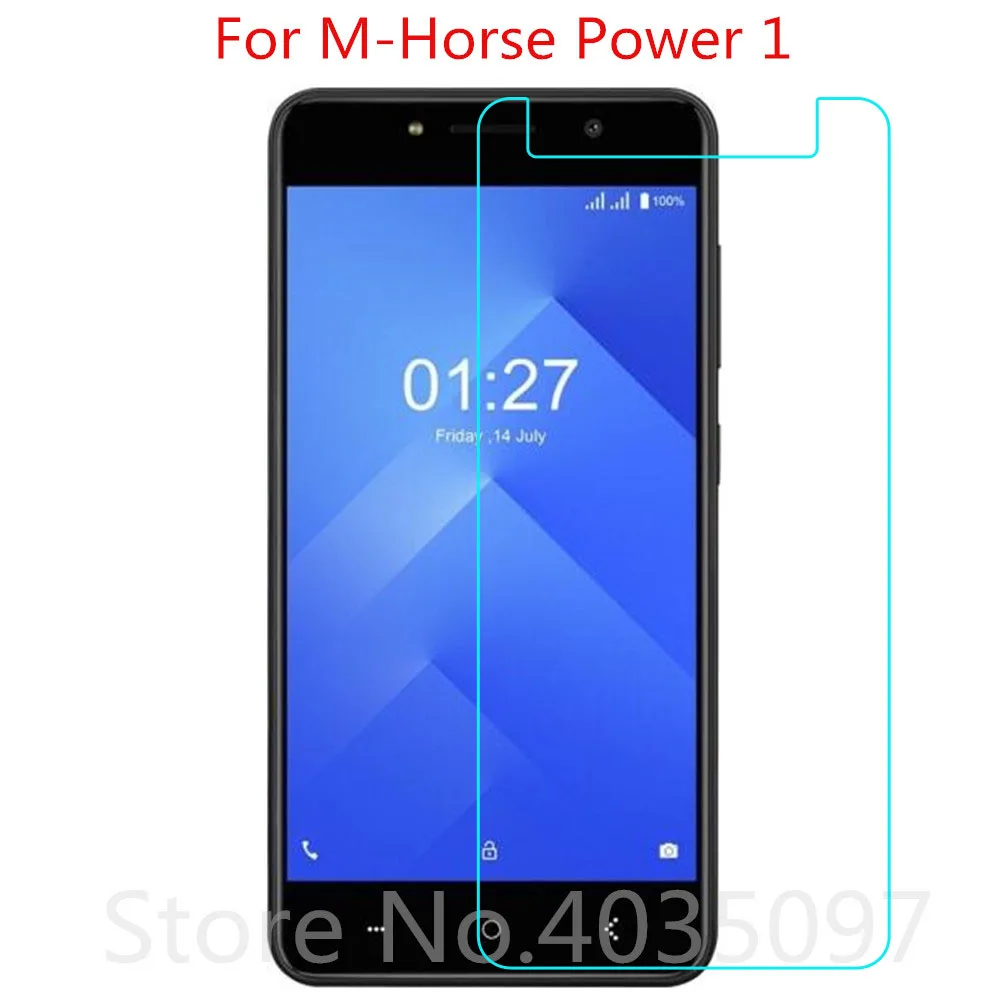 

2pcs 2.5D 9H For M-Horse Power 1 Tempered Glass Protective Glass Film Explosion-proof For M-Horse Power 1 Screen Protector