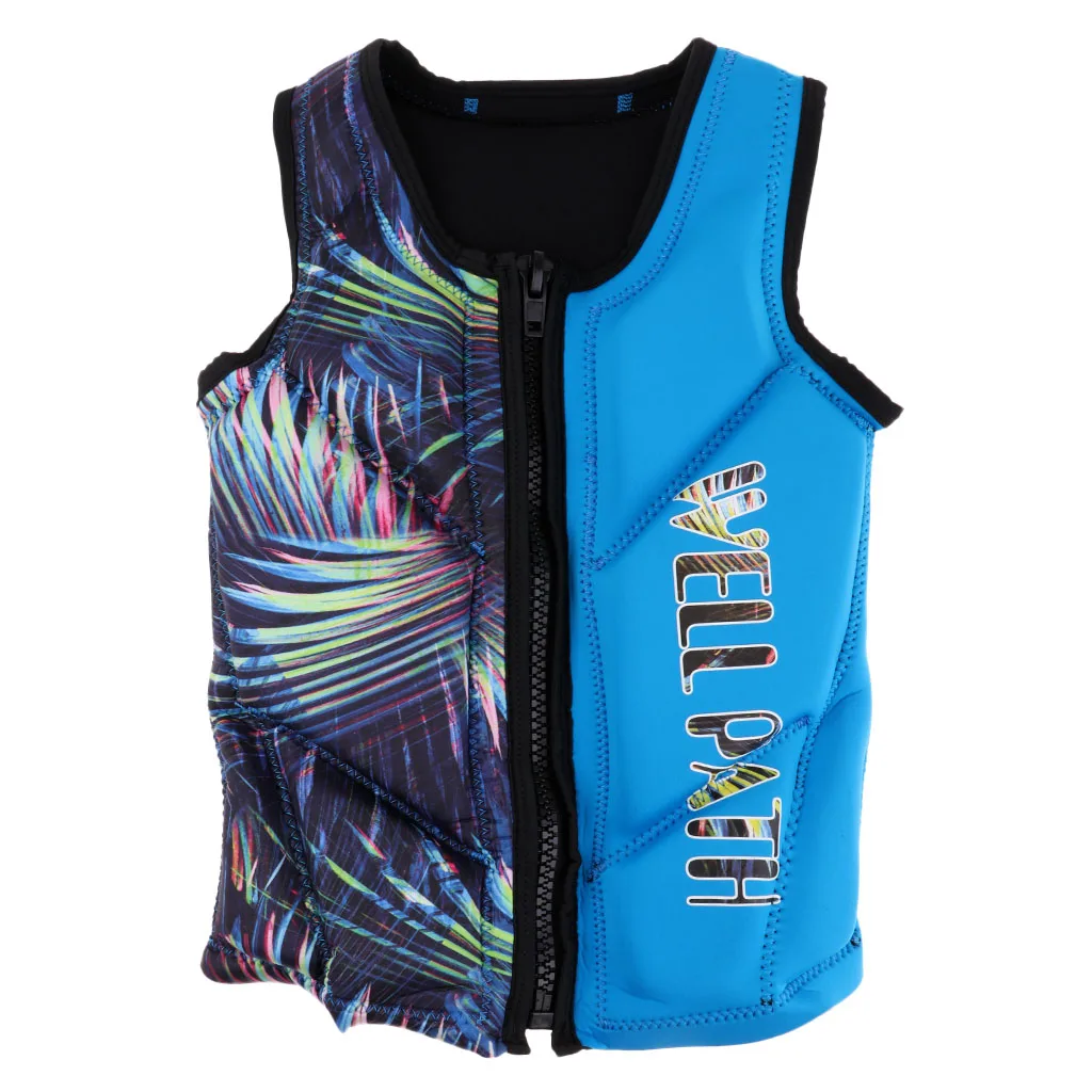 Perfeclan Kids Junior Life Jacket Vest Floats for Boys Girls Swimming Sailing Camping -CE Approved 