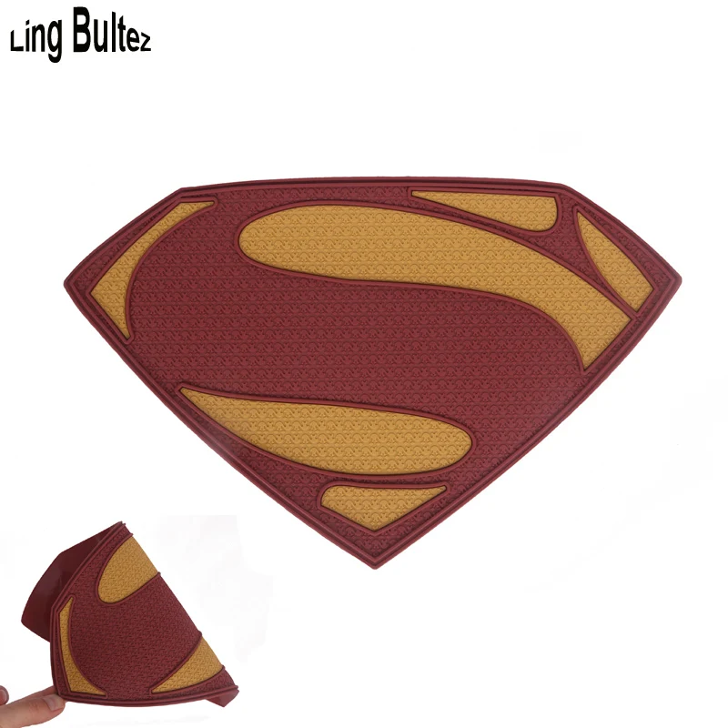 Ling Bultez High Quality 3D Superman Logo Unbreakable Superman Chest Badge