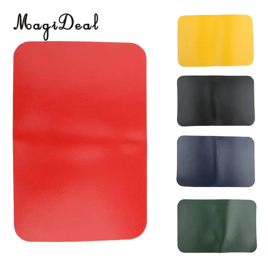 MagiDeal Durable Marine 0.9mm Inflatable Fishing Boat Raft Canoe Kayak Repair Fix Patch Durable for Dinghy Yacht Accessory
