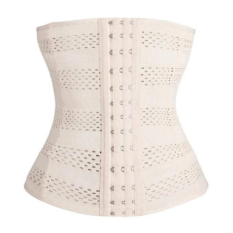 

Women Body Shapermint Empetua Latex Rubber Waist Trainer Slimming Body Cincher Underbust Corset Shapewear
