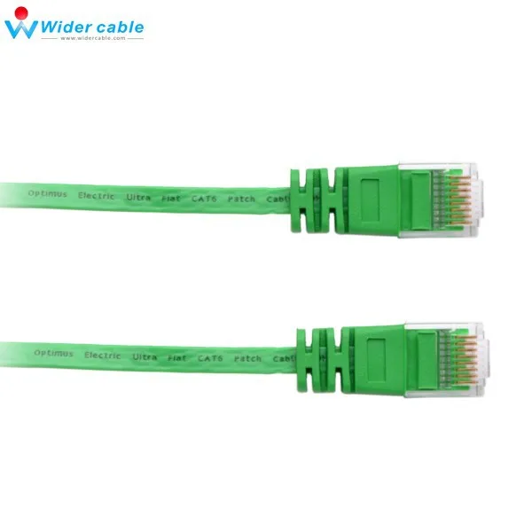 Ultra Flat CAT6 Cable Green Color 5