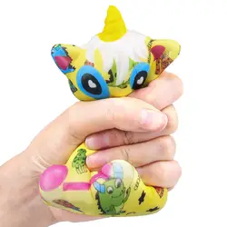 Забавная антистрессовая мягкая игрушка Kawaii очаровательная игрушка домашнее животное медленно поднимающийся крем ароматизированный