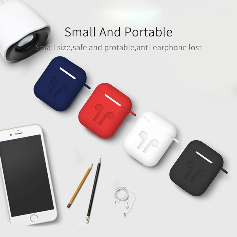 Чехол UBERAY с мультипликационным принтом для Airpods чехол наушников ремешком