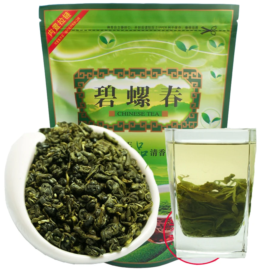 

250g Chinese High Quality Biluochun Tea,Fresh Natural Original Green Tea for weight loss Health Care Kung Fu Tea+Secret Gift
