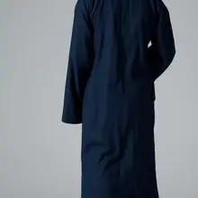 Унисекс весна и осень из хлопка и льна буддийский монах Халат Униформа дзен lay таоистская одежда костюмы для медитации Шаолинь кунг-фу костюм синий