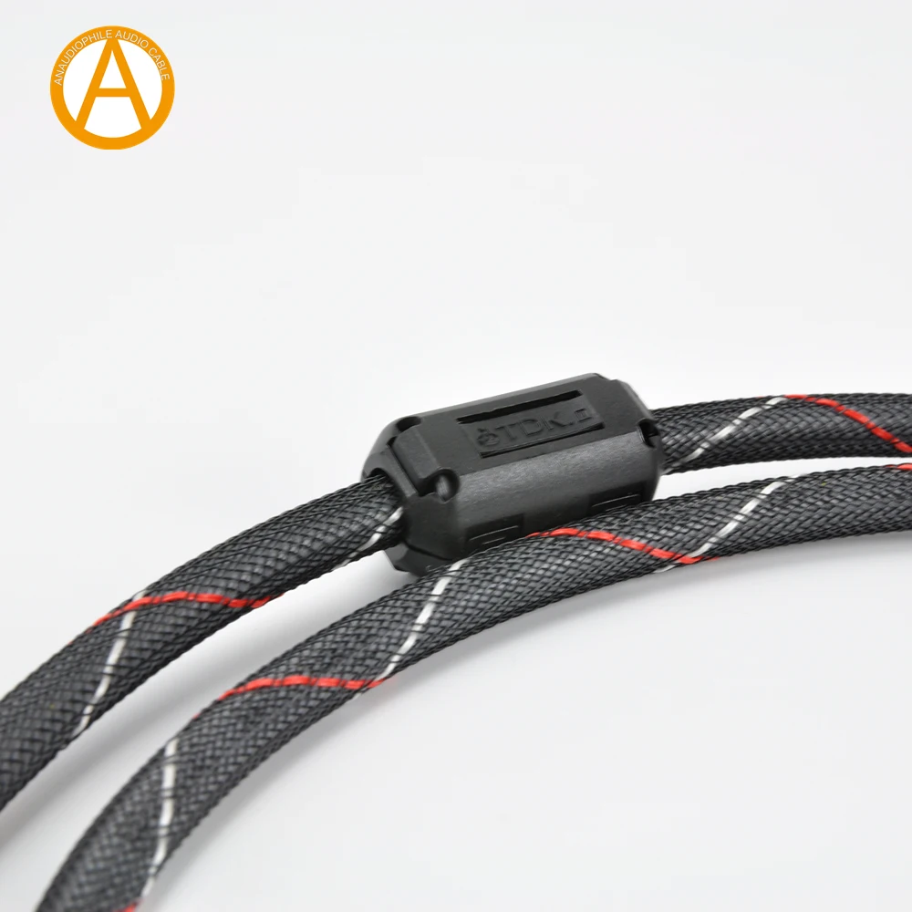 UC09 HiFi USB Cable 4N OFC USB Cable Type A To B USB Audio Data Cable Neutral Sounding For DAC XMOS Amanero USB Interface Cable