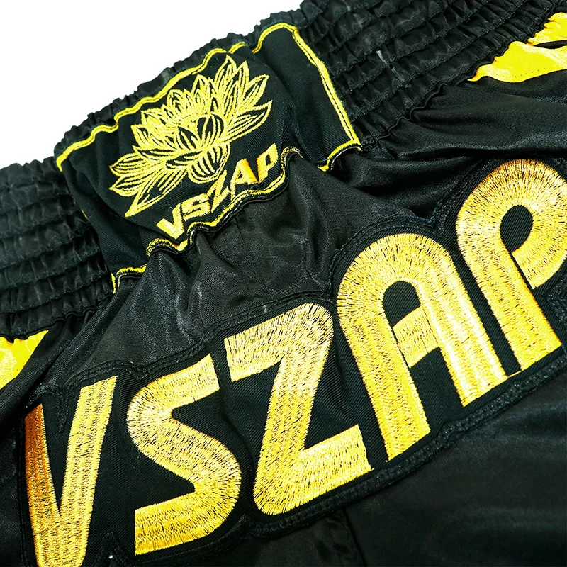 VSZAP Муай Тай брюки Для Мужчин's боксерские трусы с принтом шорты MMA бороться Grappling Короткие полиэстер удар гель боксерские шорты для тайского бокса