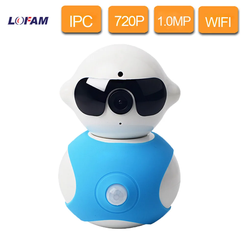 IP камера LOFAM HD 1 МП Wi Fi 720P ночное видение|night vision cctv camera|security ipsurveillance wifi |
