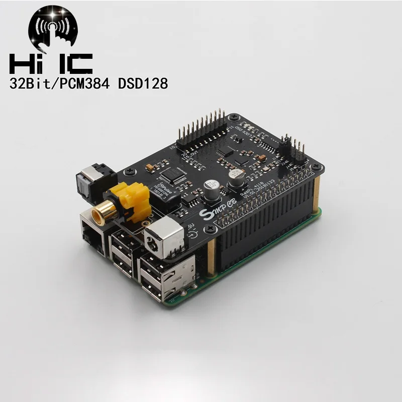 

AK4118 Raspberry Pi IIS DAC HIFI Decoder Board Digital Network Player Support Optical Coaxial I2S Output For Raspberry Pi 3B 3B+