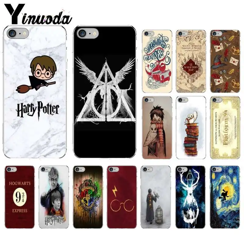 

Yinuoda Harry Potter Hogwarts Customer High Quality Phone Case for Apple iPhone 8 7 6 6S Plus X XS MAX 5 5S SE XR Cover
