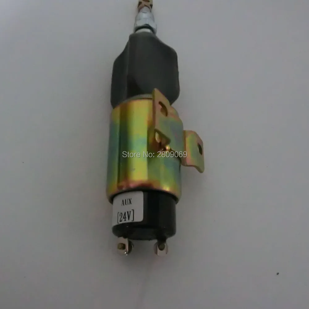 

24V Diesel Generator Set Stop Solenoid default 24V 12v/24v optional