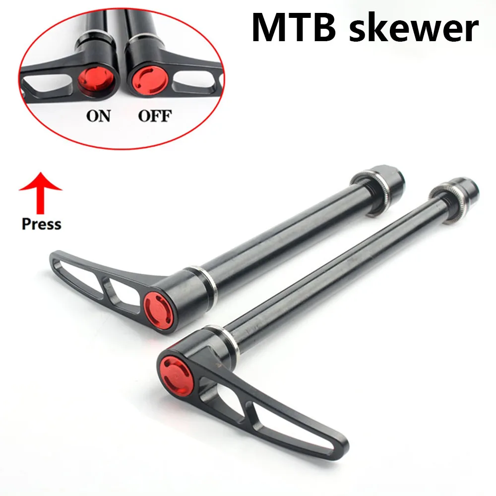 

Thru Axle skewer alloy Material mountain bike 15*100mm/12*142mm frame mtb alloy mtb skewer 171g
