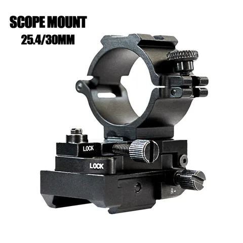 Transporte da Gota Anel de Montagem 25.4mm e 30mm Montagem Tática Laser Lanterna Rifle Escopo Ajustável 20mm 11mm