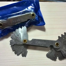 Метрический интегральный прочный 55-60 градусов винтовой радиус Калибр R gage для измерения степени резьбомер