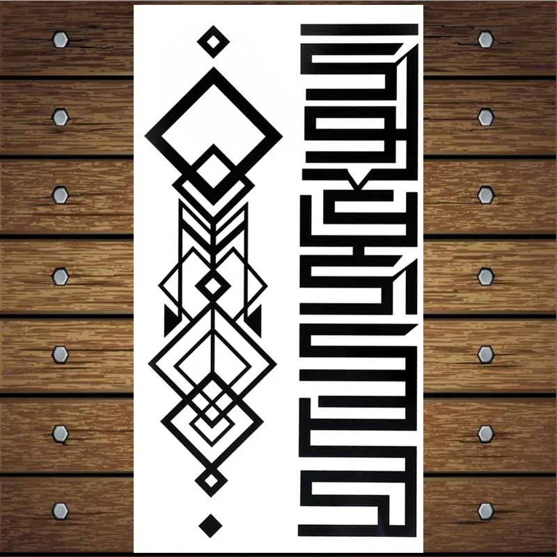 

Y-XLWAN three-dimensional pattern men's creative stickers ladies temporary tattoo disposable waterproof tattoo stickers wall