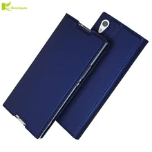 Роскошный кожаный чехол на чехол для Sony Xperia XA1 плюс Чехол для Sony Xperia XA 1 XA1 Ultre модный Сверхтонкий чехол для телефона чехол-портмоне с откидной крышкой чехол Fundas
